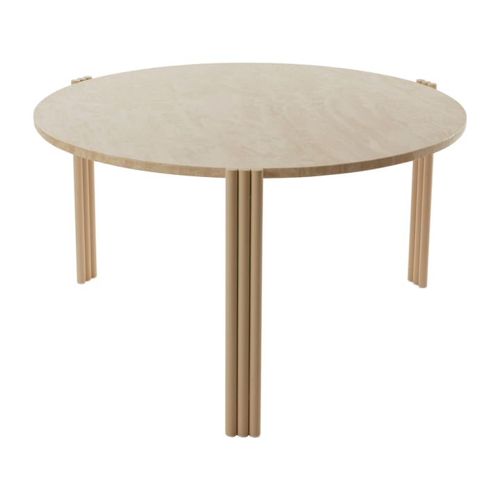 Mesa de centro Tribus Ø80 cm - Light Sand-travertine - AYTM