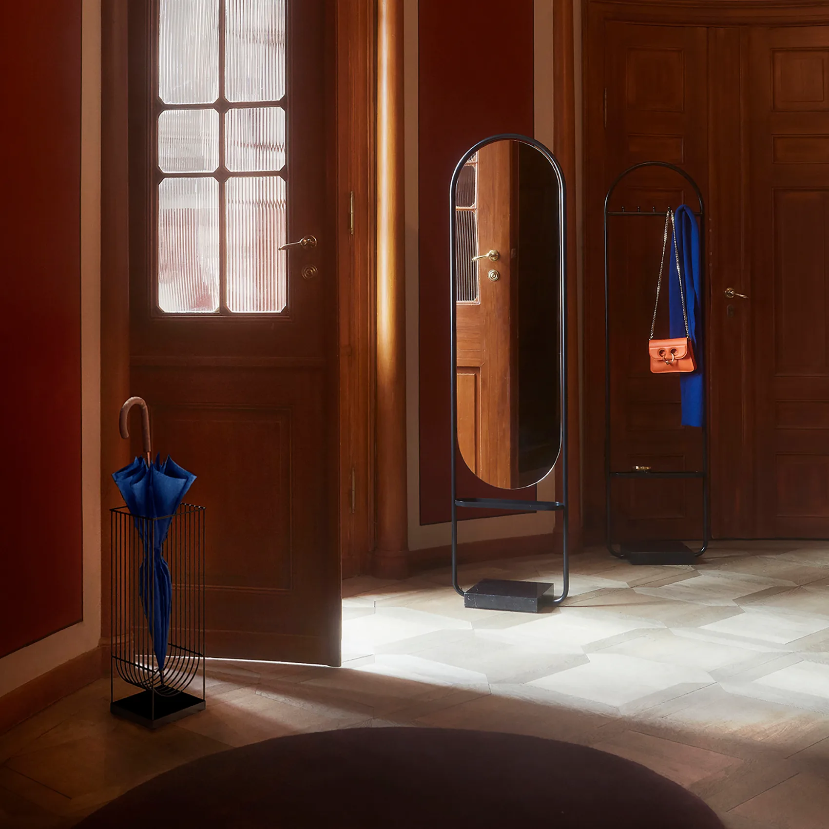 Paragüero Curva, negro AYTM