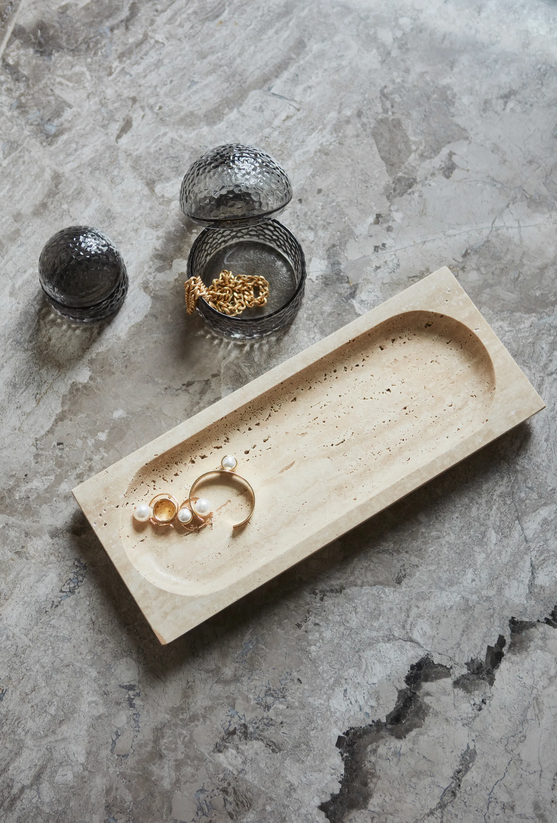 Plato Regina travertin, 16x40 cm AYTM