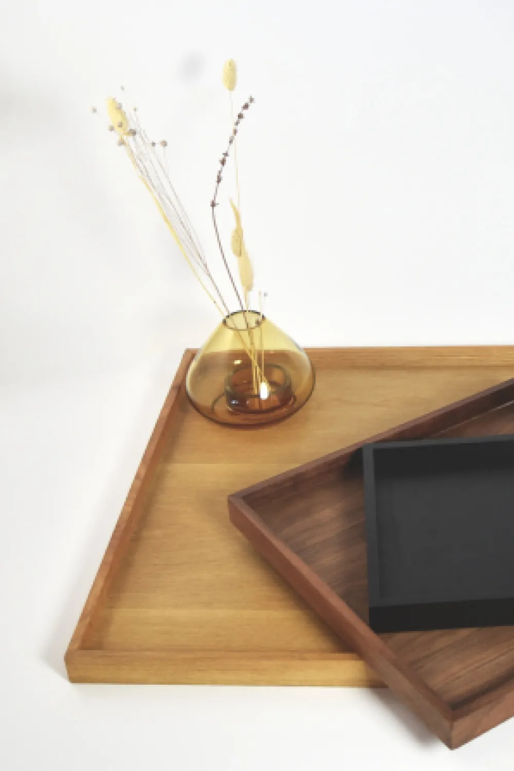 Portavelas-Jarrón Uno 12 cm, Amber AYTM