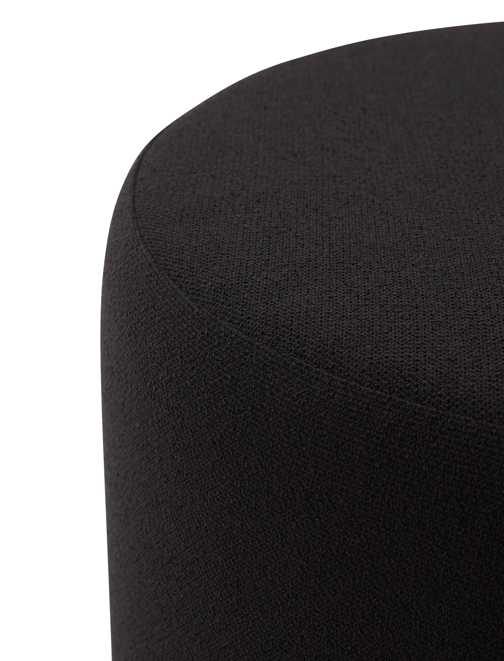 Puff Stilla bouclé, Anthracite AYTM