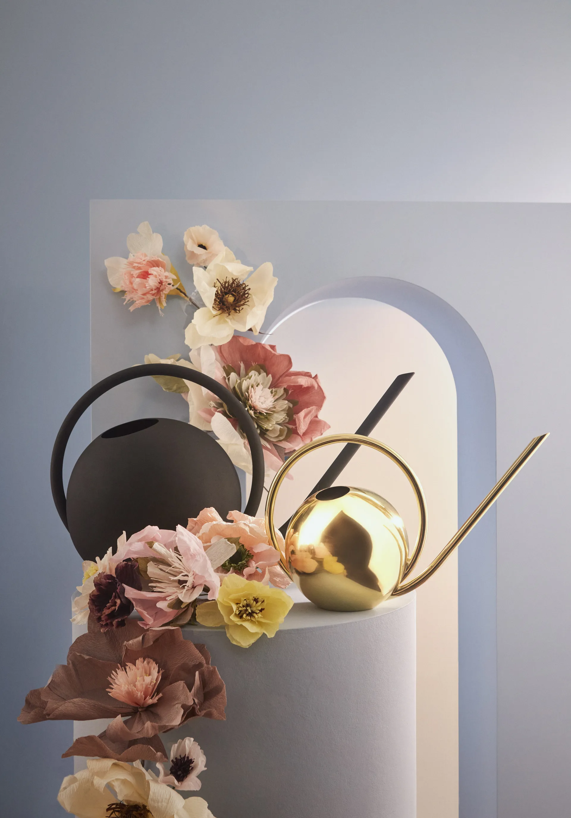 Regadera Globe 23 cm, Dorado AYTM