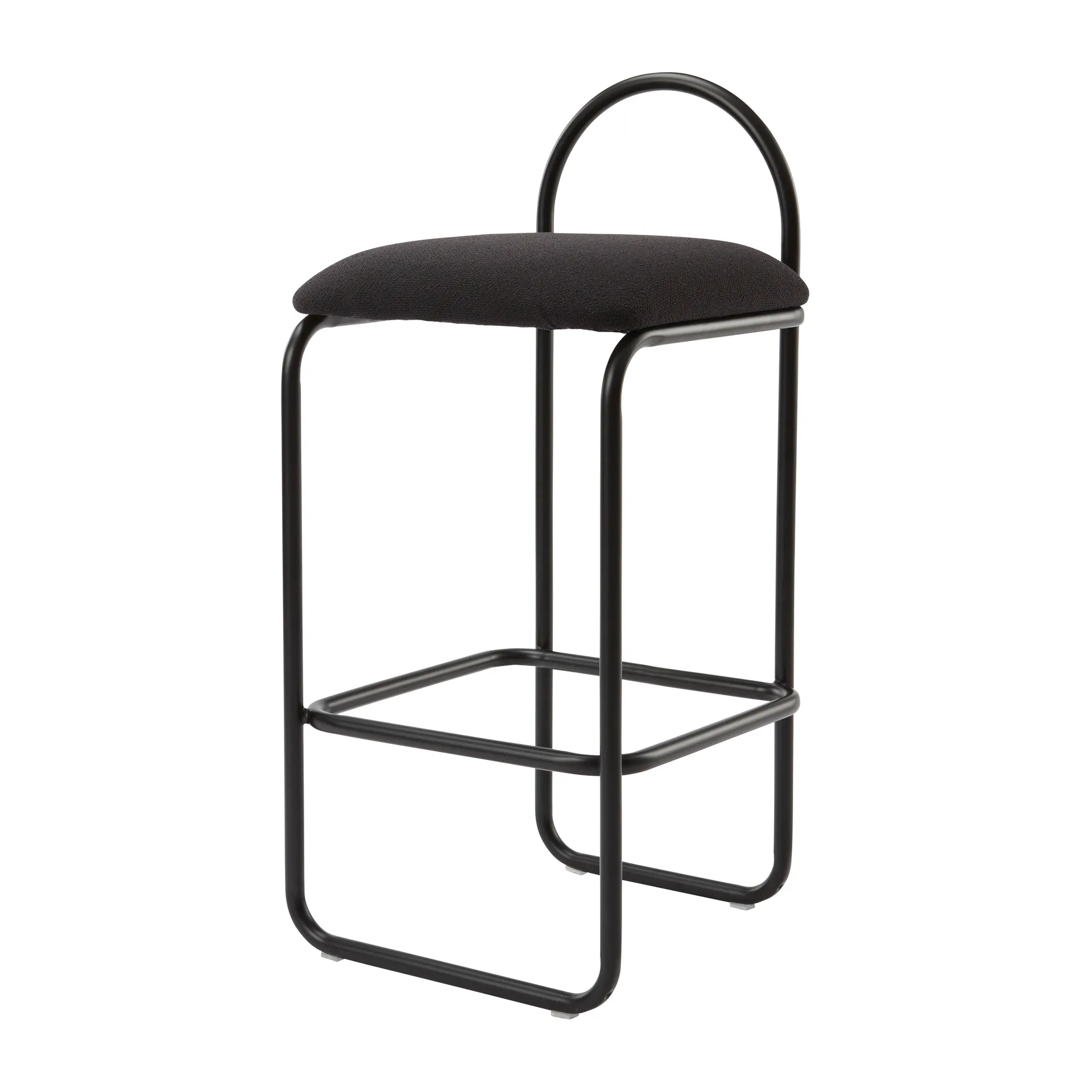 Taburete bar Angui bouclé, Anthracite AYTM