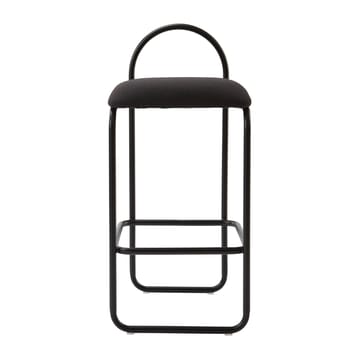 Taburete bar Angui bouclé - Anthracite - AYTM