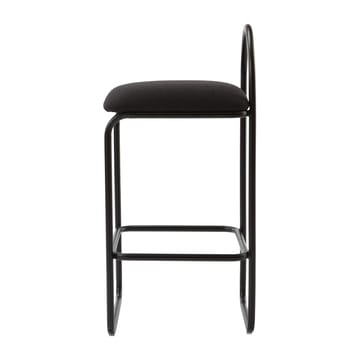 Taburete bar Angui bouclé - Anthracite - AYTM