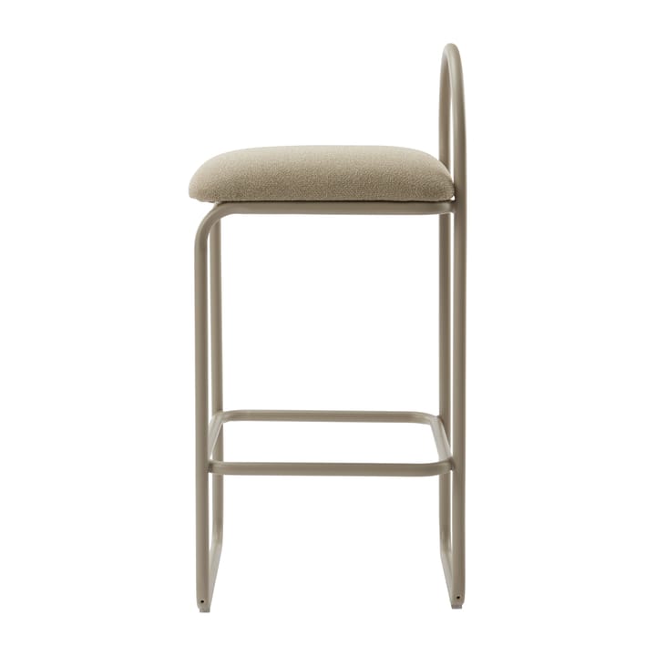 Taburete bar Angui bouclé, Taupe AYTM