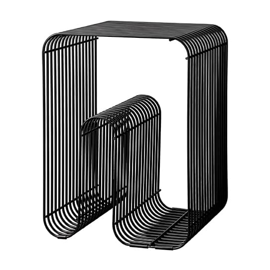 Taburete Curva, negro AYTM