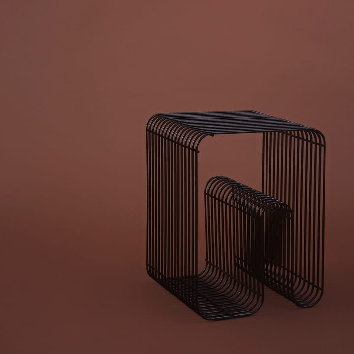 Taburete Curva, negro AYTM