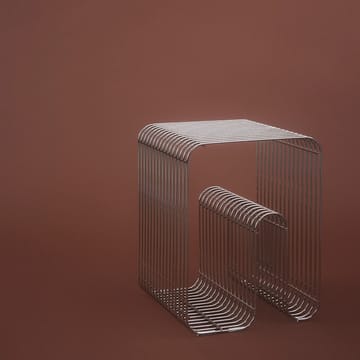 Taburete Curva - plata - AYTM