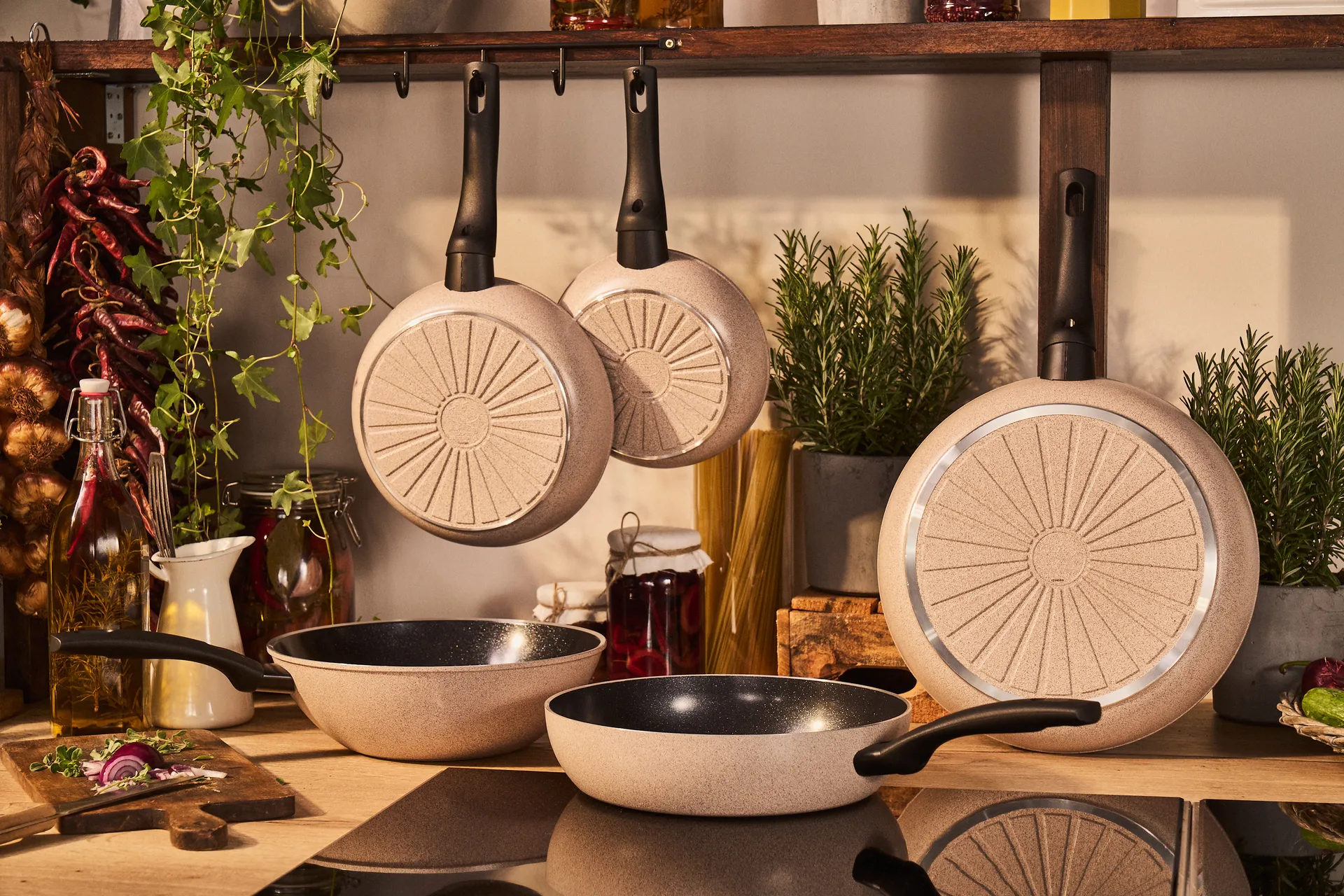 Sartén antiadherente cerámica Ballarini Ledro, 24 cm Ballarini