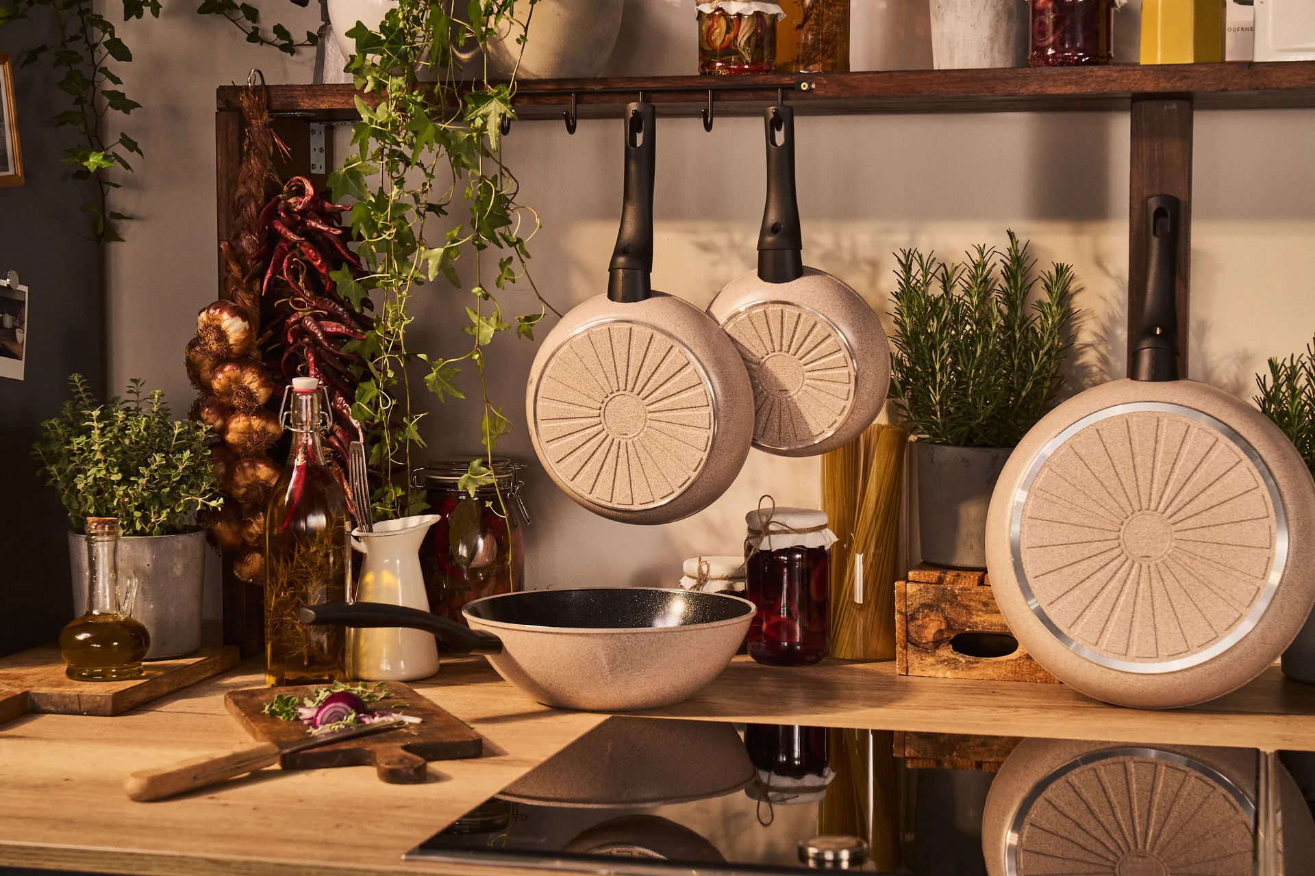 Sartén antiadherente cerámica Ballarini Ledro, 32 cm Ballarini