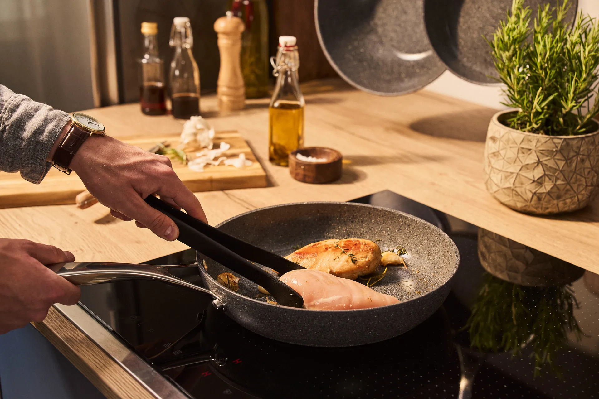 Sartén cerámica Ballarini Salina Granit, 20 cm Ballarini