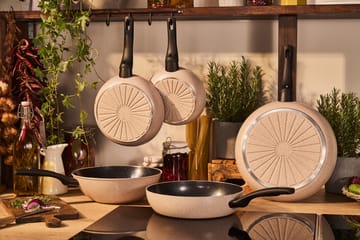 Sartén cerámica con tapa de vidrio Ballarini Ledro - 28 cm - Ballarini