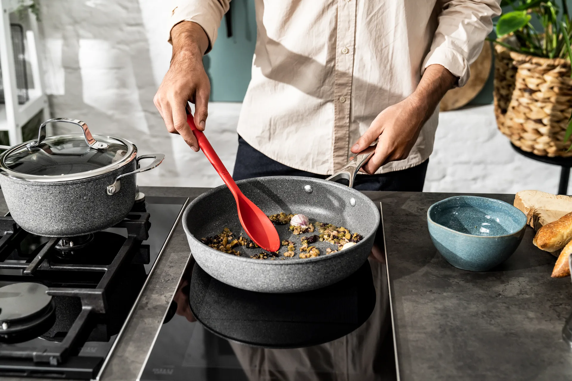 Sartén de aluminio Ballarini Ti-X, 32 cm Ballarini