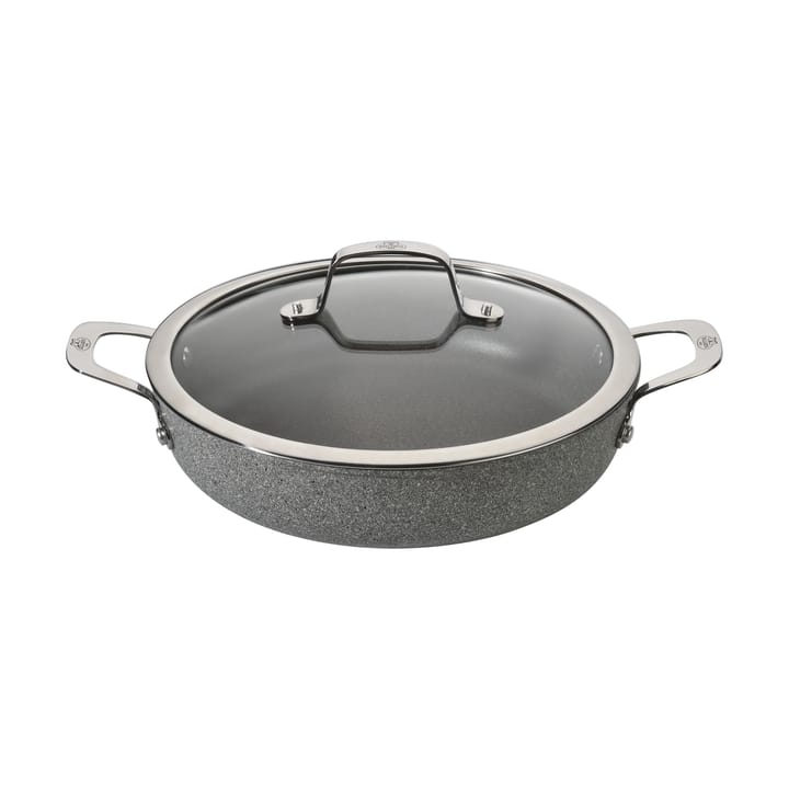 Sartén para servir con tapa de vidrio Ballarini Salina Ti-X - 28 cm - Ballarini