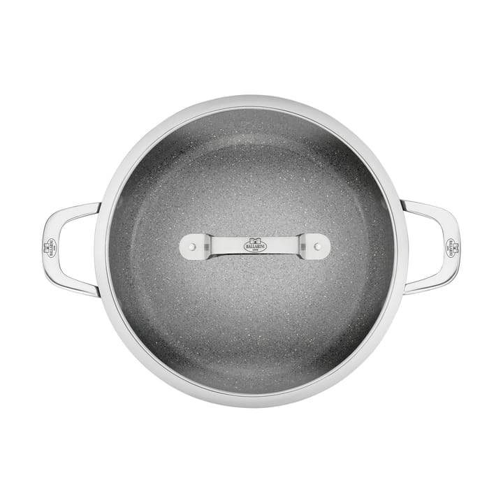 Sartén para servir con tapa de vidrio Salina Ceramic Granit, 28 cm Ballarini
