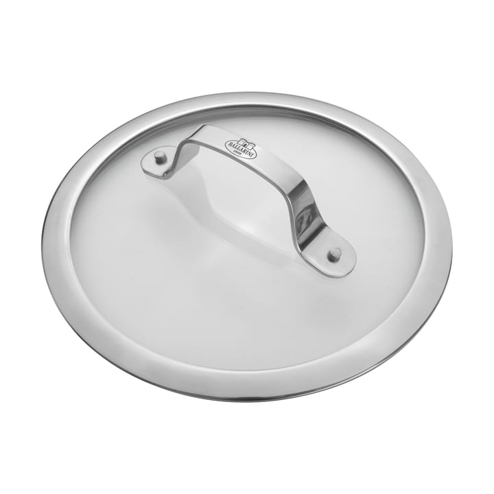 Tapa de vidrio Ballarini con mango de acero inoxidable - 20 cm - Ballarini