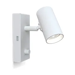 Aplique izquierdo de pared Tyson 16,2 cm, Blanco Belid