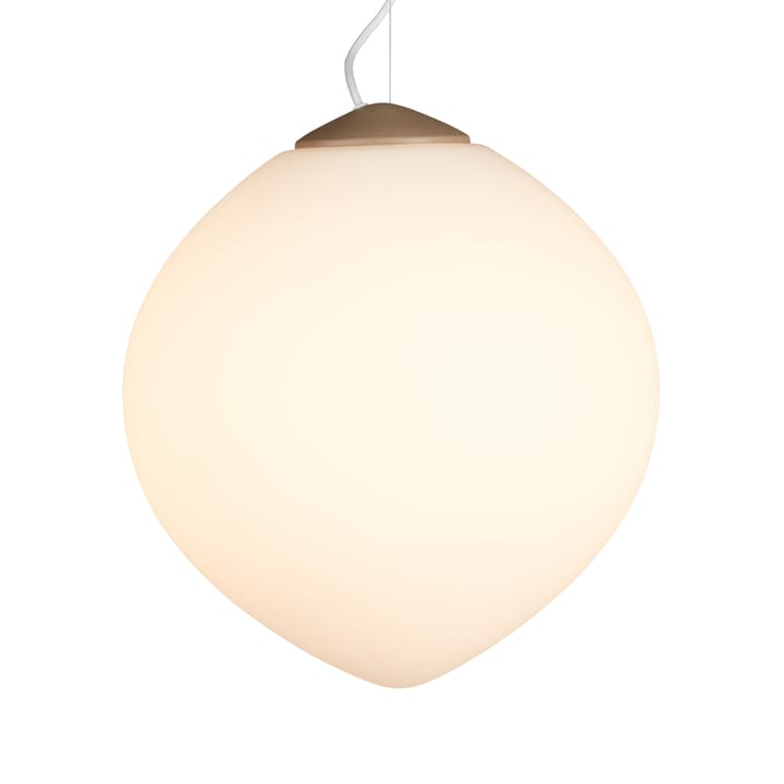 Lámpara colgante Ceres Ø40 cm, arena-vidrio opalino Belid