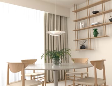 Lámpara colgante Eclipse Ø 43cm - blanco - Belid