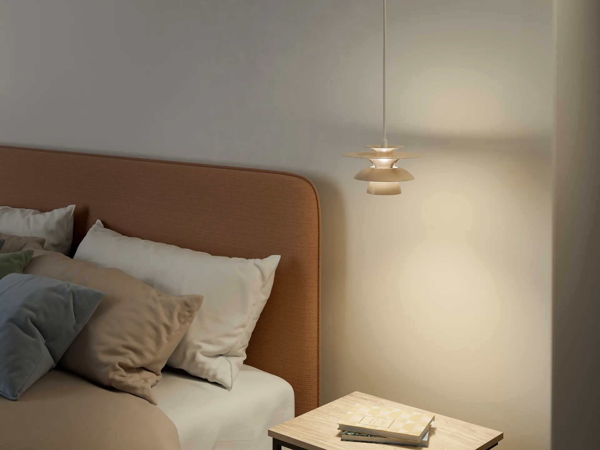 Lámpara colgante Picasso Ø18 cm, Turrón Belid