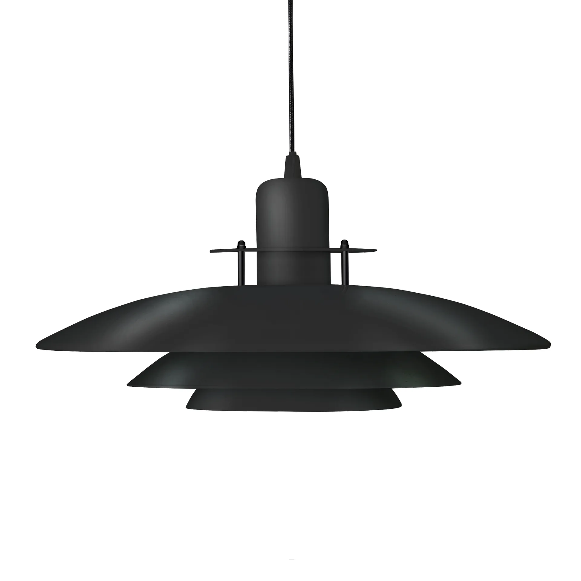 Lámpara colgante Primus Ø43 cm, negro Belid