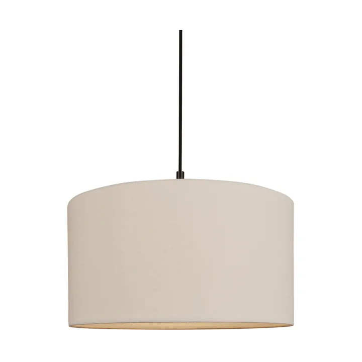 Lámpara colgante Soft Ø40 cm - Lino blanco-bronce metálico, Ø44 cm - Belid