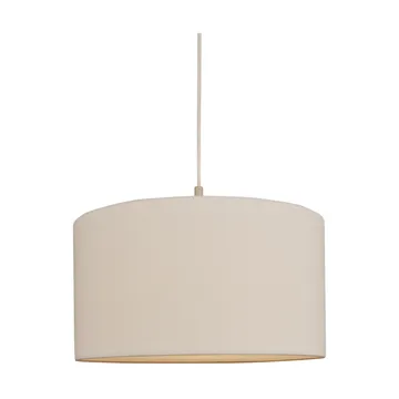 Lámpara colgante Soft Ø40 cm - Lino blanco-sand, Ø44 cm - Belid