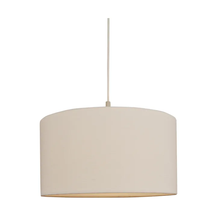Lámpara colgante Soft Ø40 cm - Lino blanco-sand, Ø44 cm - Belid