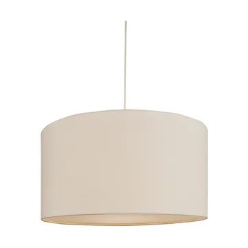 Lámpara colgante Soft Ø40 cm - Lino blanco-sand, Ø60 cm - Belid