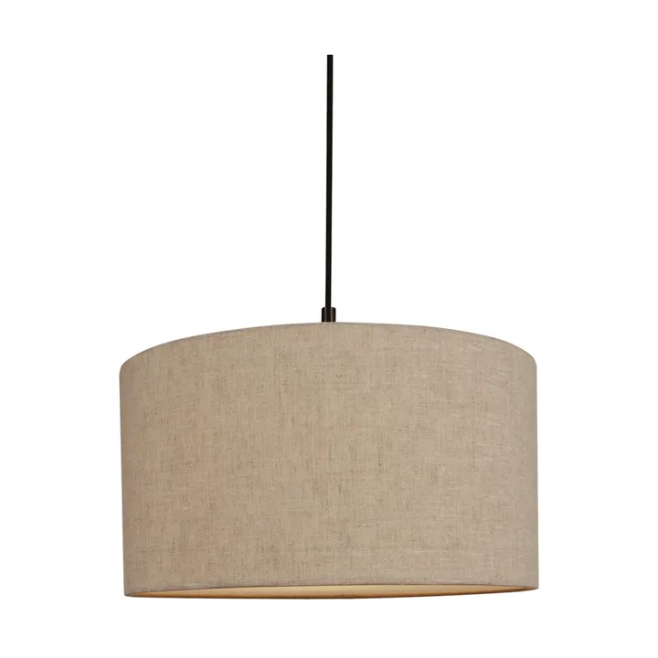 Lámpara colgante Soft Ø40 cm - Lino natural-bronce metálico, Ø44 cm - Belid