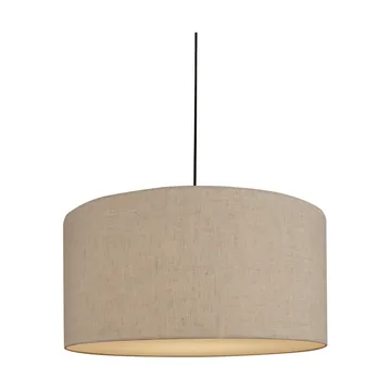Lámpara colgante Soft Ø40 cm - Lino natural-bronce metálico, Ø60 cm - Belid
