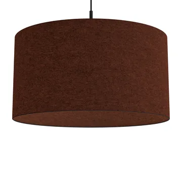Lámpara colgante Soft Ø57 cm - lana rojo óxido - Belid