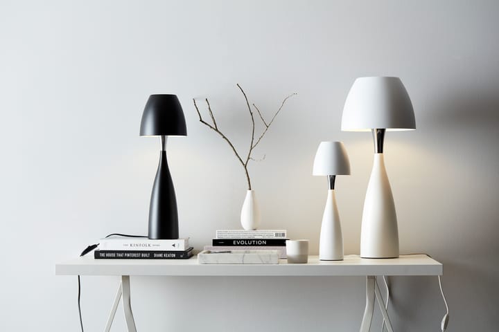 Lámpara de mesa Anemon grande, negro mate Belid