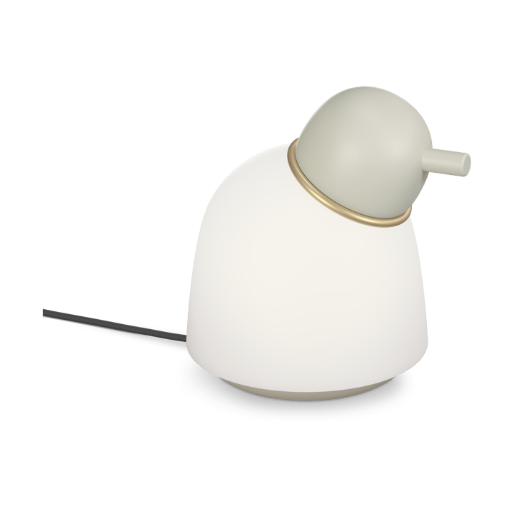 Lámpara de mesa Bird 21,5 cm - Arena-latón-vidrio opalino - Belid