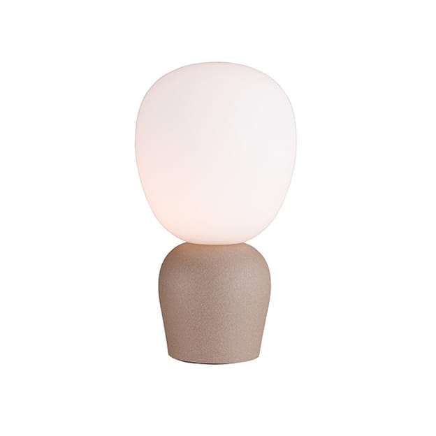 Lámpara de mesa Buddy vidrio opal - Arena beige) - Belid