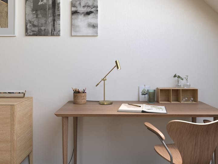 Lámpara de mesa Cato 48,5 cm, Latón pulido Belid