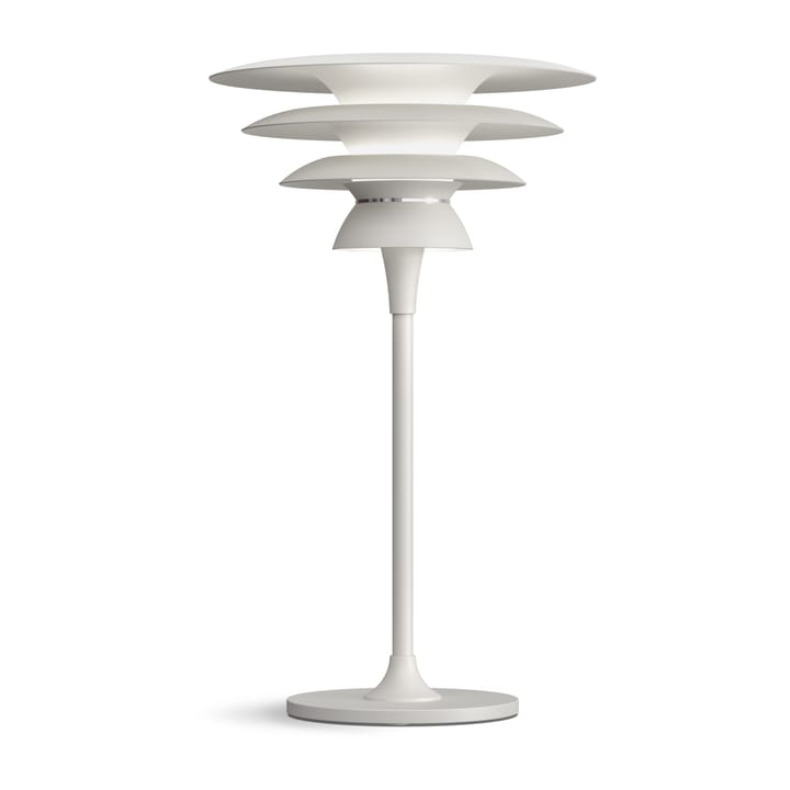 Lámpara de mesa DaVinci Ø30 cm - blanco mate - Belid