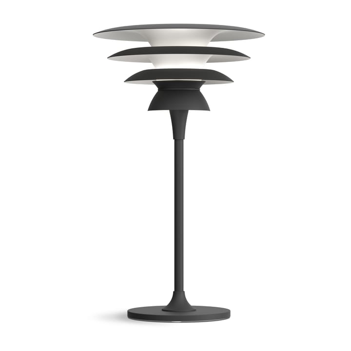 Lámpara de mesa DaVinci Ø30 cm - negro mate - Belid