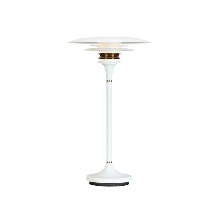 Lámpara de mesa Diablo Ø20 cm - blanco-latón - Belid