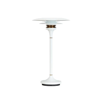 Lámpara de mesa Diablo Ø20 cm - blanco-latón - Belid