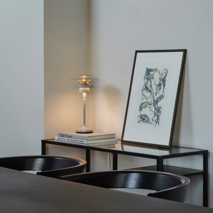 Lámpara de mesa Picasso 34,8 cm, Azul hielo Belid