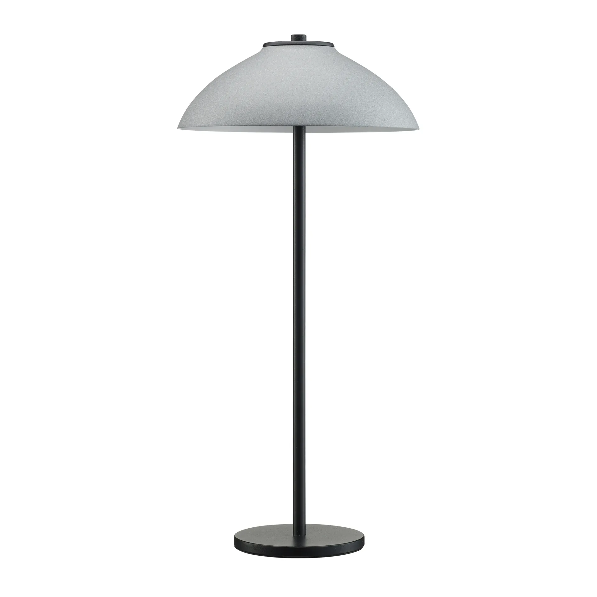 Lámpara de mesa Vali 50 cm, negro-hormigón Belid