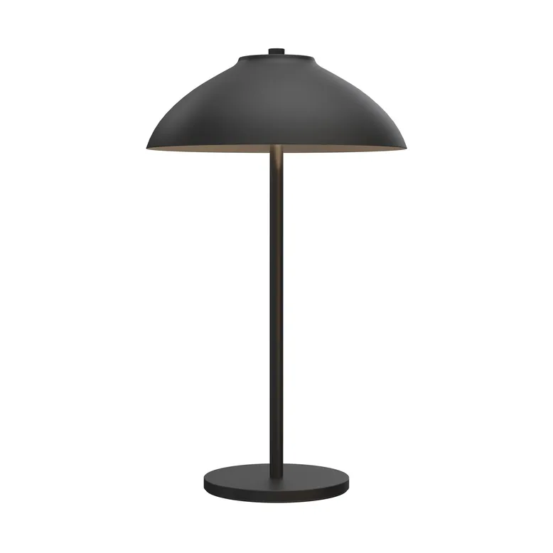 Lámpara de mesa Vali, Negro mate, 40 cm Belid