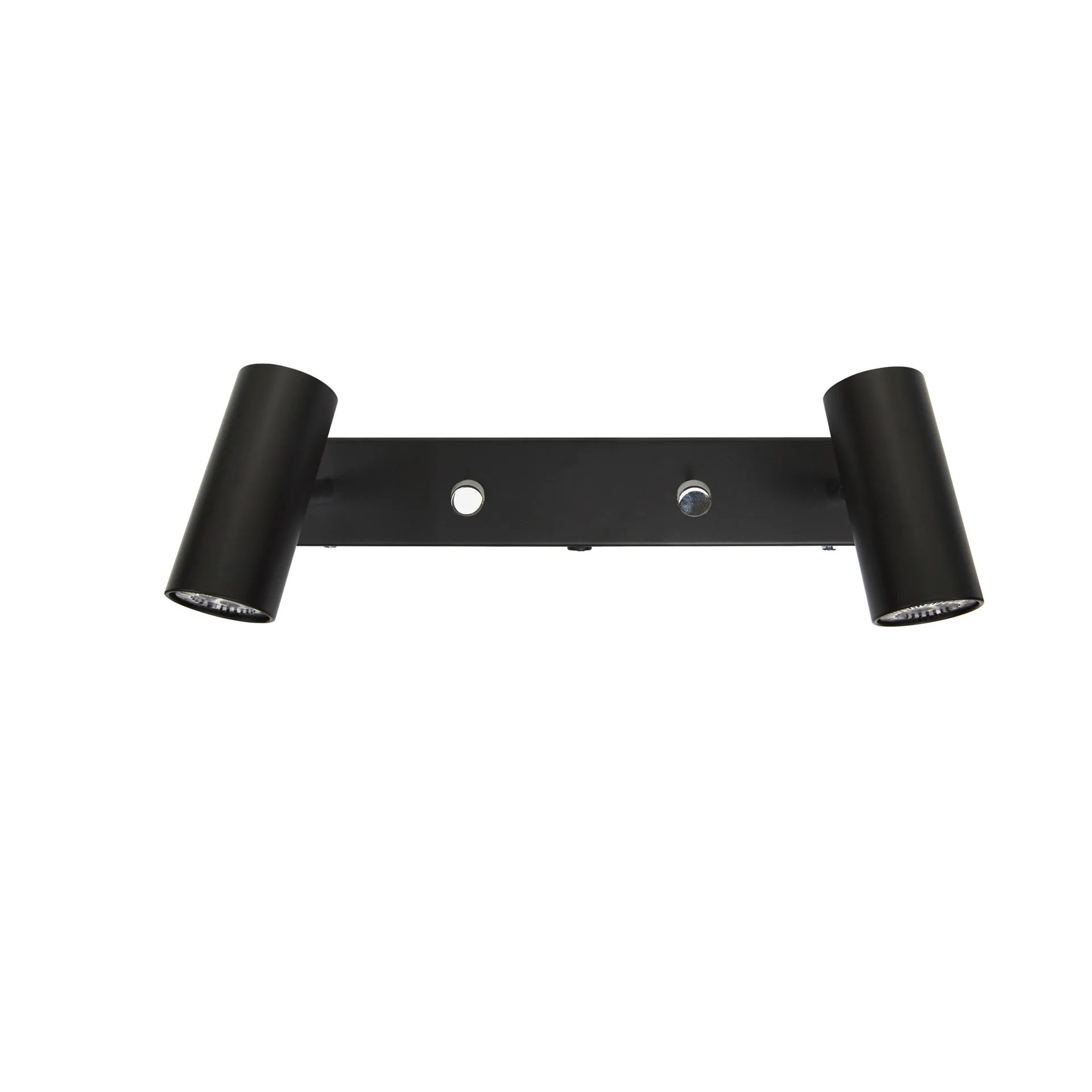 Lámpara de pared Cato doble, negro mate Belid