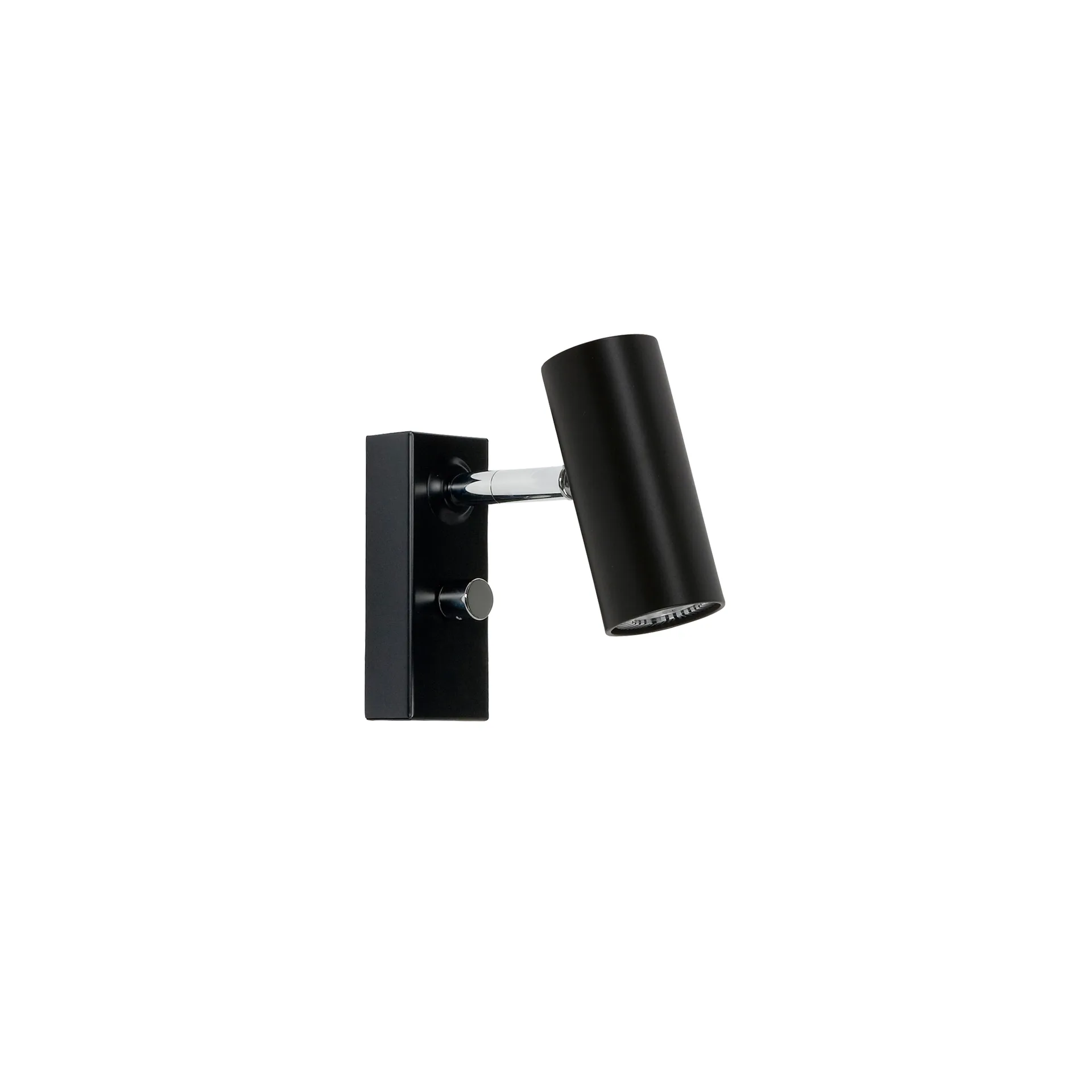 Lámpara de pared Cato, negro mate Belid