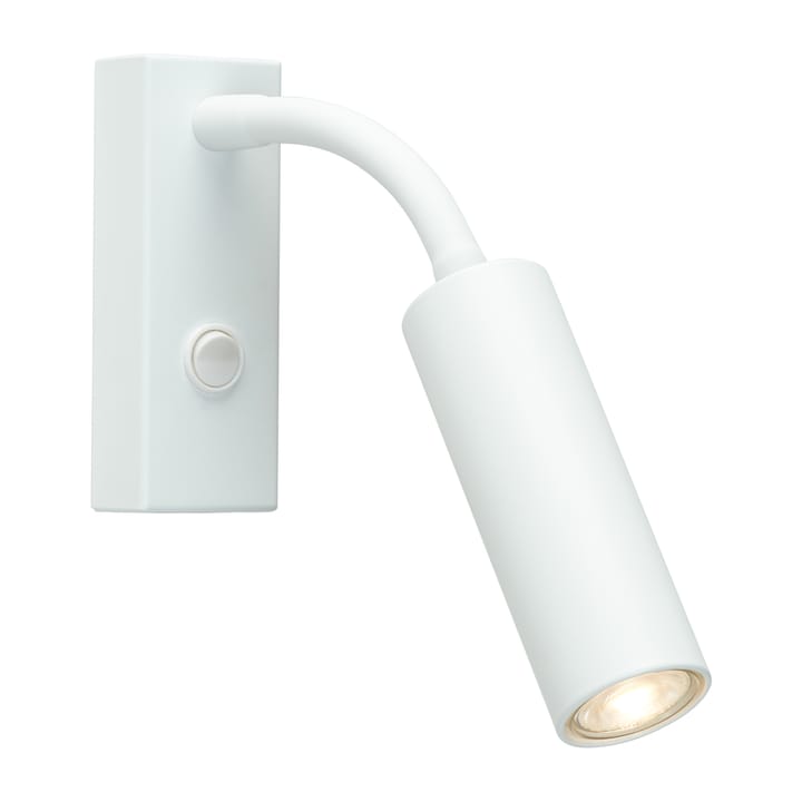 Lámpara de pared Cato Slim brazo flexible - blanco mate - Belid