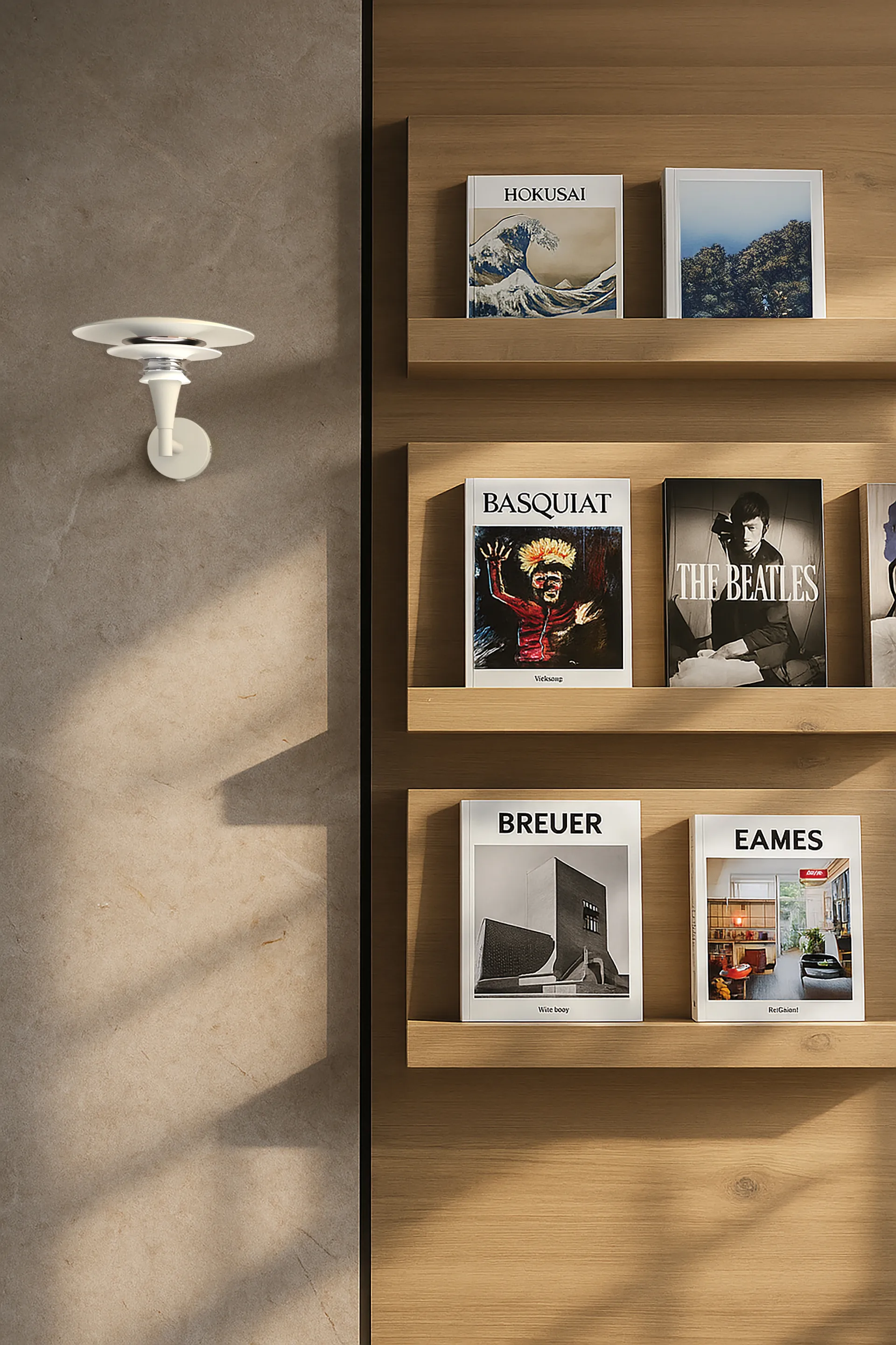 Lámpara de pared Diablo Ø20 cm, Sand-bronce metalizado  Belid