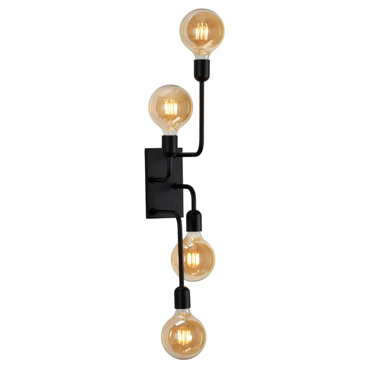 Lámpara de pared Regal XL con enchufe - negro - Belid