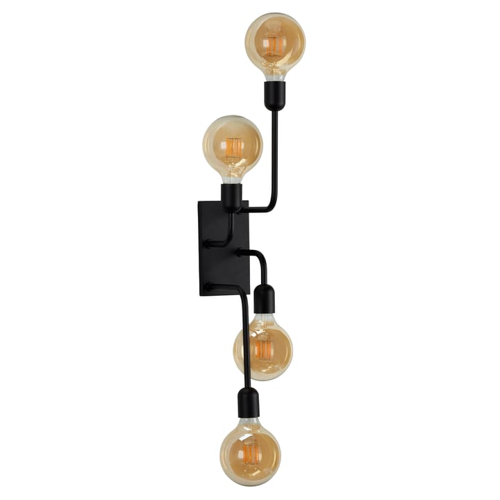 Lámpara de pared Regal XL instalación fija - negro - Belid
